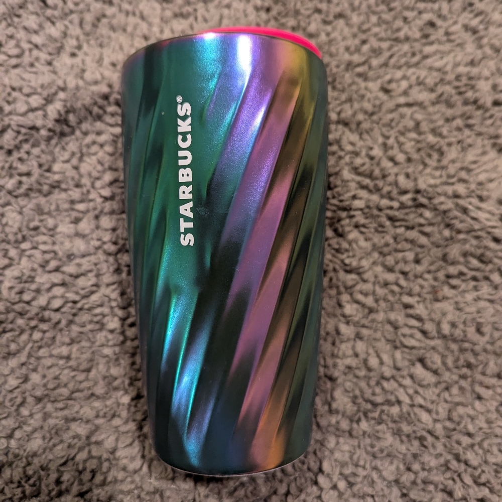 Nwt Starbucks ceramic coffee cup oil spill